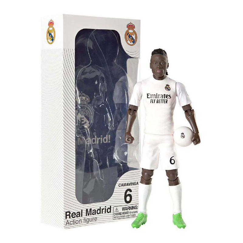 Afbeelding laden in galerijviewer, Sockers voetbalfiguur real madrid eduardo camavinga, 20cm
