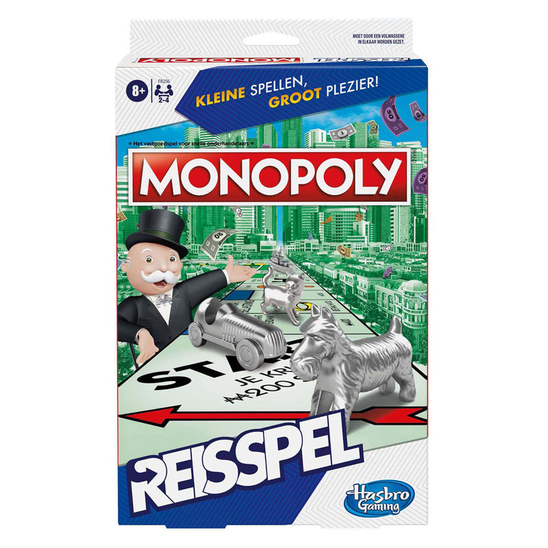 Afbeelding laden in galerijviewer, Hasbro gaming monopoly reisspel 2-4 spelers
