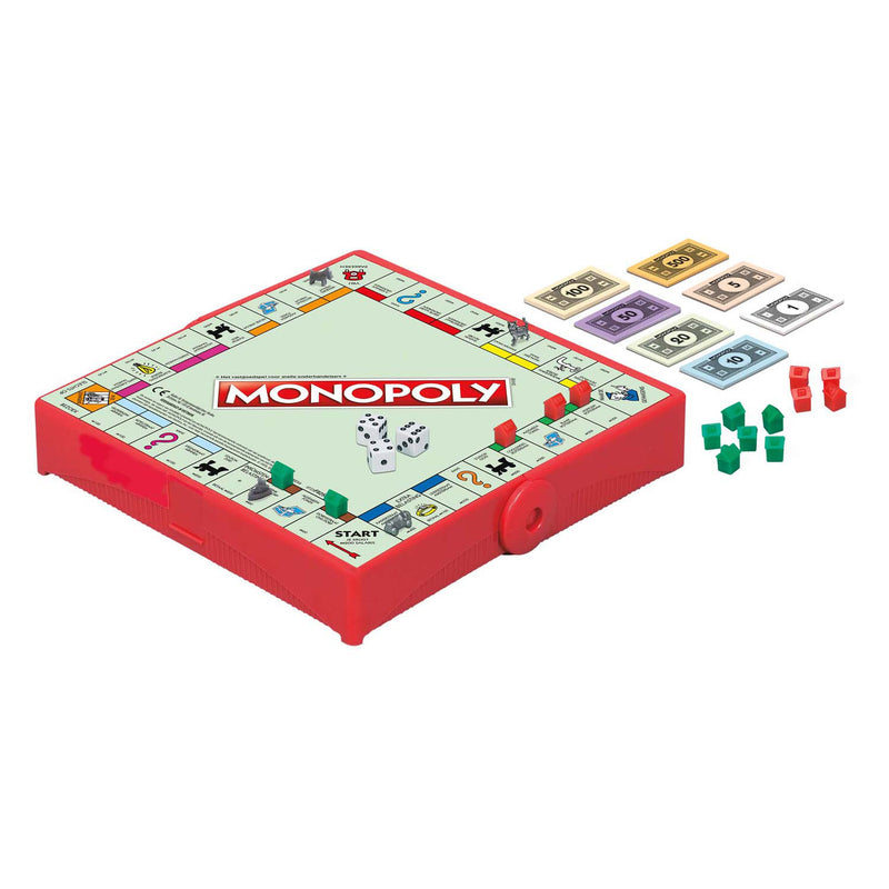 Afbeelding laden in galerijviewer, Hasbro gaming monopoly reisspel 2-4 spelers

