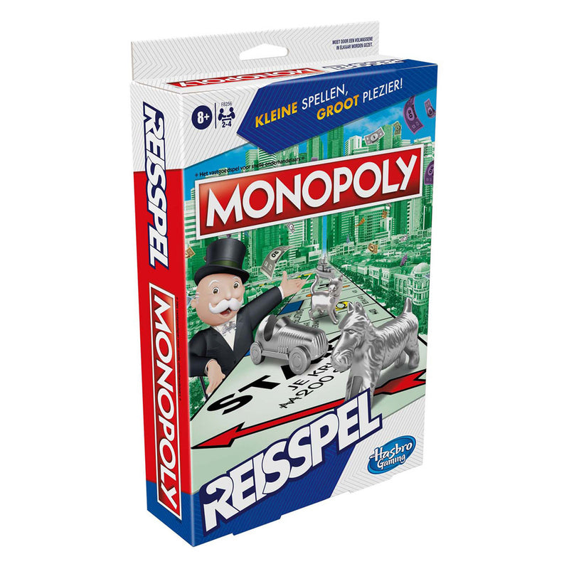 Afbeelding laden in galerijviewer, Hasbro gaming monopoly reisspel 2-4 spelers
