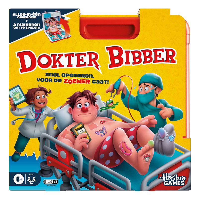 Afbeelding laden in galerijviewer, Hasbro dokter bibber - actiespel - nederlandstalig

