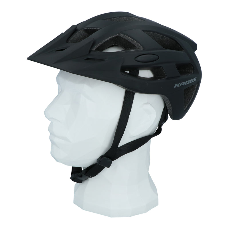Afbeelding laden in galerijviewer, Kross fietshelm mtb city attivo m (53-56cm) - zwart
