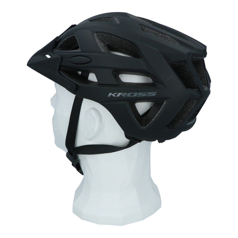 Afbeelding laden in galerijviewer, Kross fietshelm mtb city attivo m (53-56cm) - zwart
