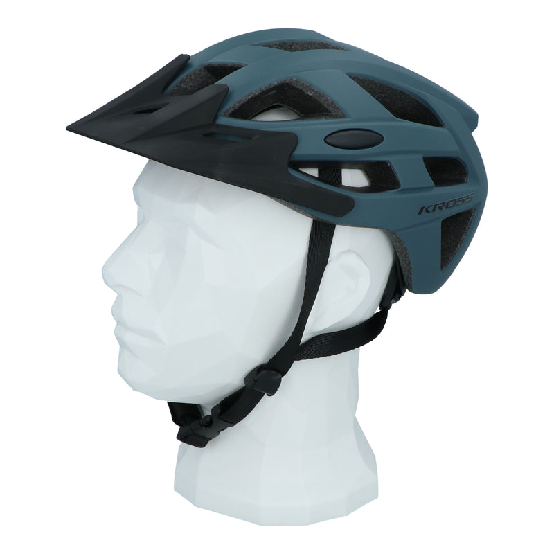 Afbeelding laden in galerijviewer, Kross fietshelm mtb city attivo m (53-56cm) - grijs
