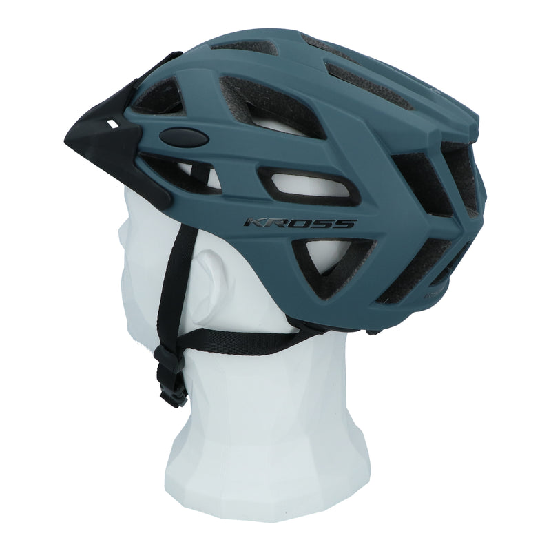Afbeelding laden in galerijviewer, Kross fietshelm mtb city attivo m (53-56cm) - grijs
