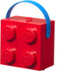 Lego - lunchbox brick 4 met handvat - polypropyleen - rood