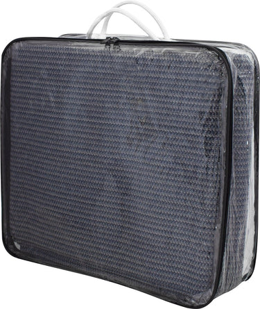 Eurotrail multi functional tapijt schaduwdoek - 300*400cm - grijs blauw