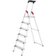 Trapladder hailo l80 comfortline 6 treden