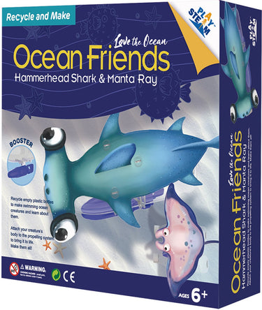 Playsteam - hammerhead shark manta ray