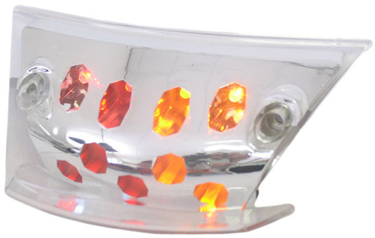 Edge Achterlicht 'Led' + richtingaanwijzer Piaggio Zip 2000 met helder glas