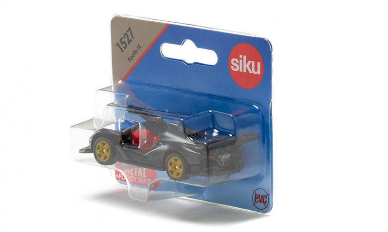 Afbeelding laden in galerijviewer, Siku 1527 apollo ie supercar 1:87 zwart 83x33x20mm
