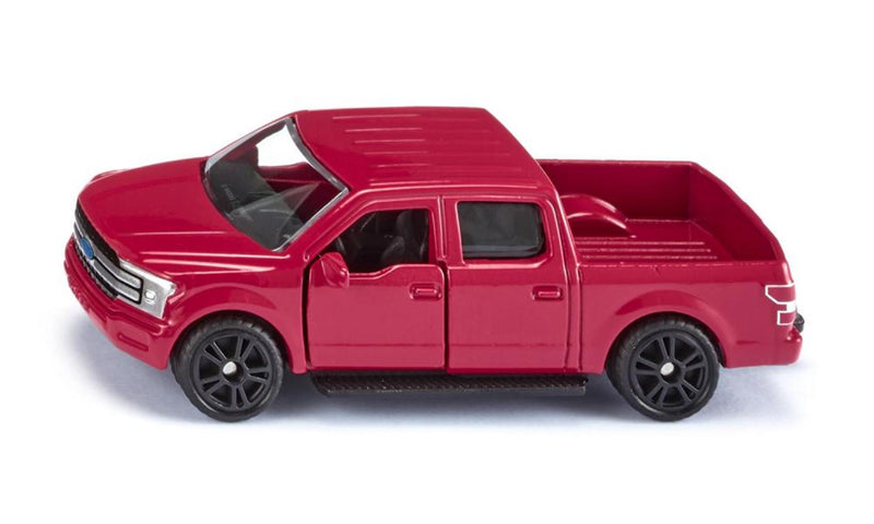 Afbeelding laden in galerijviewer, Siku 1535 ford f150 pick-up 89x32x26mm metallic rood
