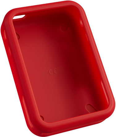 Faba beschermhoes patapum rood - gemaakt van zacht silicone, antislip, ontworpen om + in elke situatie te beschermen