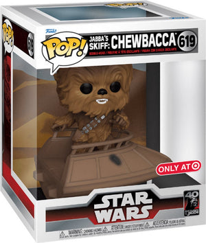 Funko pop! star wars: jabba's skiff: chewbacca #619 (only at target exclusive)