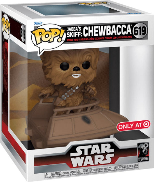 Funko pop! star wars: jabba's skiff: chewbacca