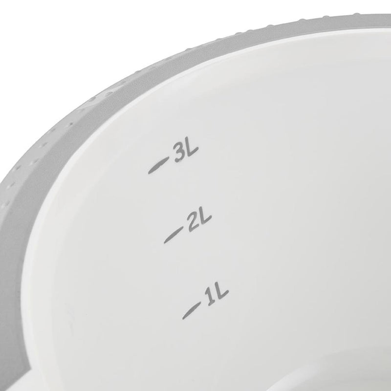 Afbeelding laden in galerijviewer, Keeeper mengkom anti-slip 3,5l ø26x14cm nordic grey
