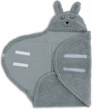 Jollein wikkeldeken bunny sea green