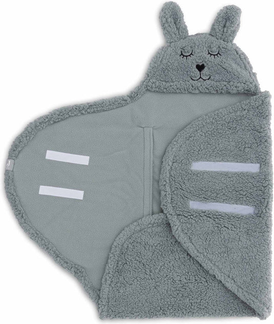 Jollein wikkeldeken bunny sea green