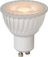 Lucide mr16 - led lamp - ø 5 cm - led dimbaar - gu10 - 1x5w 3000k - wit