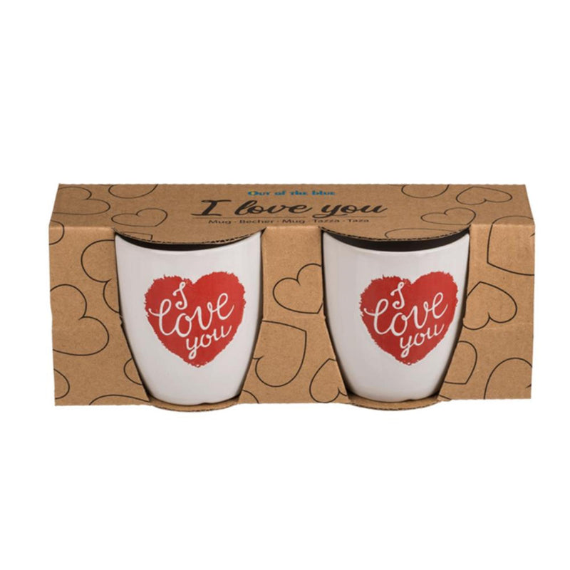 Afbeelding laden in galerijviewer, Ootb senseomokje i love you set a 2 stuks ø6,7xh7,5cm
