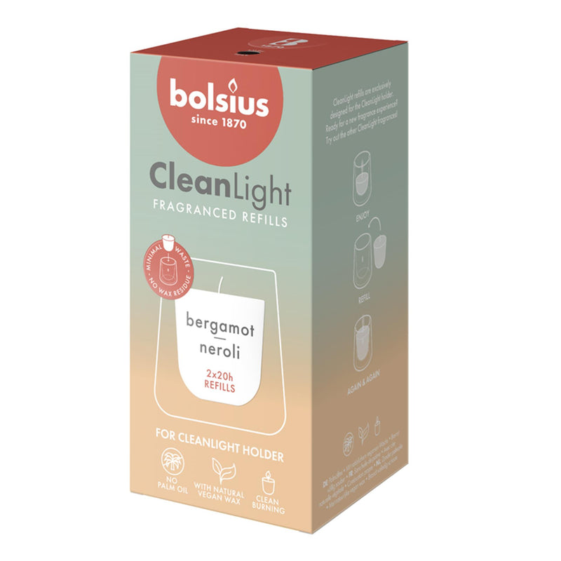Afbeelding laden in galerijviewer, Bolsius geur navulling clean light bergamot neroli
