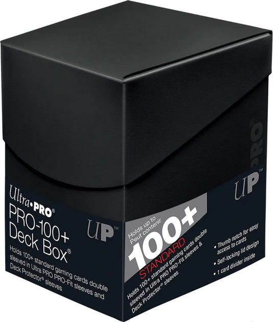 Ultrapro ultra pro - eclipse pro 100+ deck box - zwart