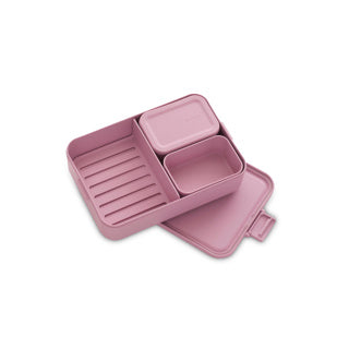 Afbeelding laden in galerijviewer, Make en take bento lunchbox large lilac pink | 2 stuks
