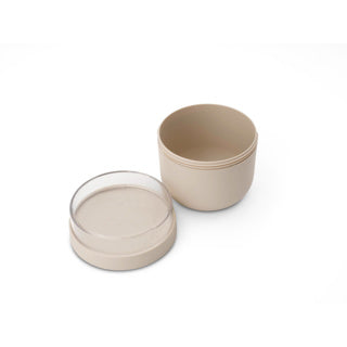 Brabantia make en take yoghurtbeker 0,5 l soft beige | 2 stuks