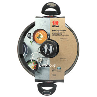 Afbeelding laden in galerijviewer, Beka pro induc kookpan met glazen deksel 24 cm
