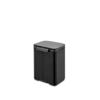 Afbeelding laden in galerijviewer, Brabantia bo prullenbak - 4 liter - badkamer - matt black

