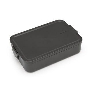 Afbeelding laden in galerijviewer, Brabantia lunchbox make take groot donkergrijs | 2 stuks
