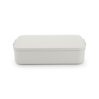 Afbeelding laden in galerijviewer, Brabantia lunchbox make take groot lichtgrijs | 2 stuks
