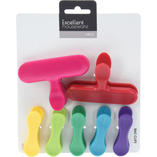 Afbeelding laden in galerijviewer, Excellent houseware vershoudclips 7 stuks
