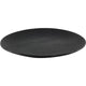 No brand bord 27cm mat zwart | 6 stuks