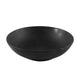 No brand bord diep 20,5cm mat zwart | 6 stuks