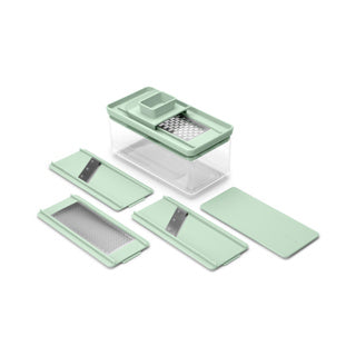 Afbeelding laden in galerijviewer, Brabantia tasty+ mandoline set jade green
