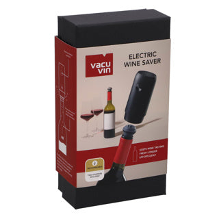 Afbeelding laden in galerijviewer, Vacuvin vacu vin elektrische wine saver – vacuümpomp voor wijn – inclusief 2 wijnstoppers – oplaadbaar via usb-c
