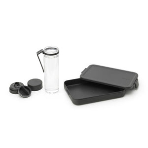 Brabantia breakset make take 2-delig dark grey