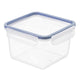 Vershouddoos vierkant 1,4 l clic lock blauw | 2 stuks