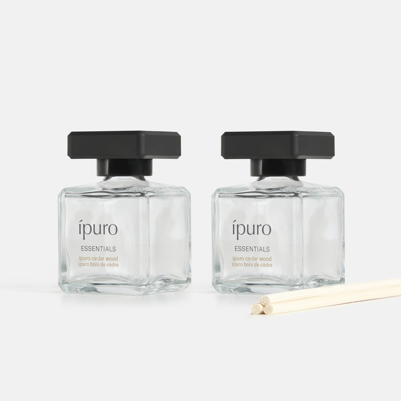 Afbeelding laden in galerijviewer, Ipuro geurdiffuser cedar wood 2 x 50 ml
