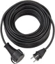 Brennenstuhl bremaxx® verlengkabel (verlengsnoer 10m kabel in zwart, voor kortstondig gebruik buitenshuis ip44, bruikbaar tot -35 °c en uv-bestendig)