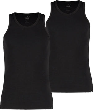 Puma heren everyday hemd - black - s - 2 paar