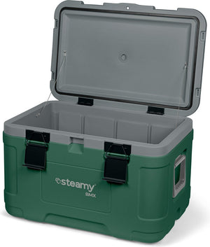 Steamy bmx 50 - grote koelbox voor op de bouw - 50 liter - frigobox - groen