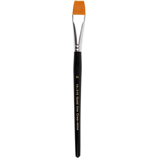 Gold line penselen, afm 16, l: 19 cm, b: 17 mm, 6 stuk 1 doos