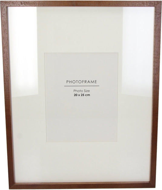 Hd collection fotolijst rubberhout bruin 20x25cm