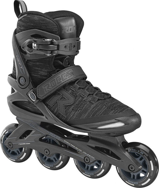 Roces weft thread 84 skeelers unisex - 4x84mm wielen - fitness inline skates - zwart - maat 45