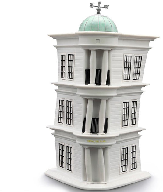 Harry potter gringotts unisex spaarpot - wit groen - standard