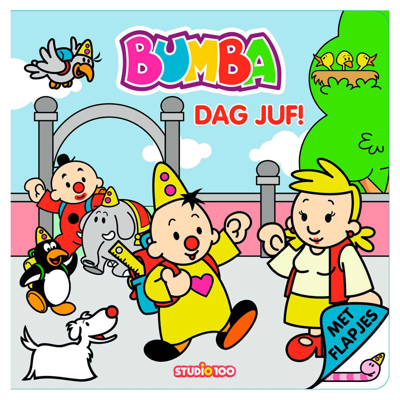 Afbeelding laden in galerijviewer, Studio 100 - babyboek Bumba Dag juf! junior 19 x 19 cm foam
