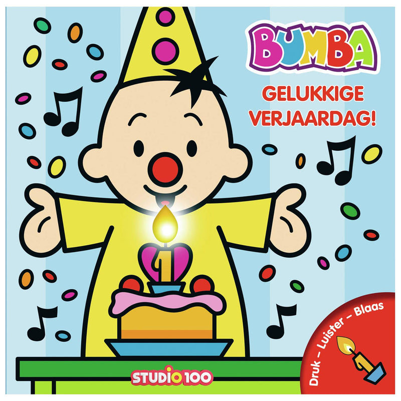 Afbeelding laden in galerijviewer, Studio 100 Verjaardagsboek met Kaars en Muziek
