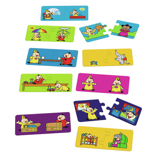 Bumba puzzel 10 in 1 - tegenstellingen - 10 puzzels van 2 stuks